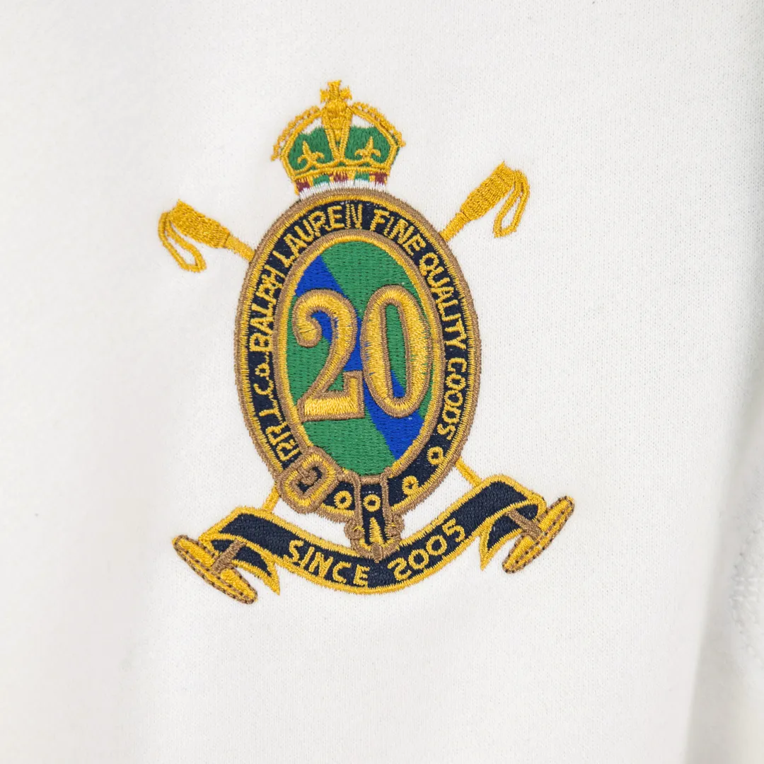 P320 zp version [exclusive supply] Ralph Lauren/Ralph Lauren 2025FW new autumn and winter Big Pony 20th anniversary badge embroidered open-chest deconstructed hooded fleece sweatshirt 100% restoration of 380 grams of 100% pure cotton heavy-grained cloud velvet ✅ Deconstruction restoration Correct version Three-layer hidden partial tube placket ✅ Reactive dyeing D65 raw cotton double herringbone belt Wide and narrow partitions ✅ Reject overlay Single color single version Precision embroidery ✅ RL/25 new autumn and winter product 20th commemorative badge embroidered Malaysian sweatshirt. Deconstructed half-chest to distinguish the regular classic version. High-end and outstanding. Built-in contrasting reactive dyeing D65 raw cotton double herringbone belt. Cloud-like heavy fleece bottom with autumn and winter attributes. Really comfortable. Cloud-like comfort. Loose fit. Two colors are available. Can be made for couples. Highly recommended. Color: blue and white. Size: S M L XL No.: WW10953